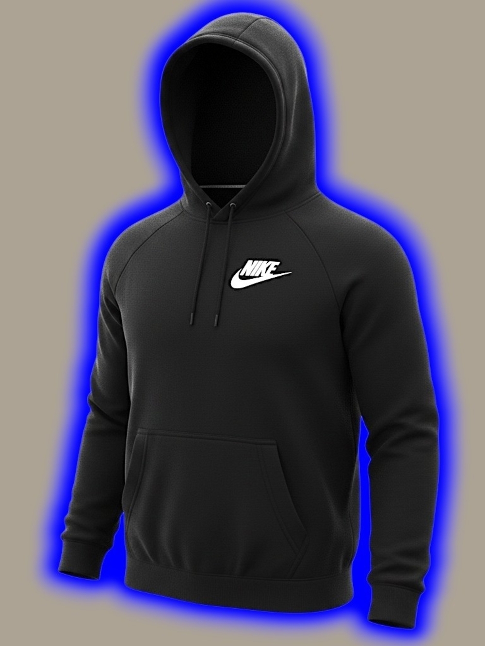 🚺 S US — Nike Sportswear Club Lightweight French Terry Hoodie [BLACK]